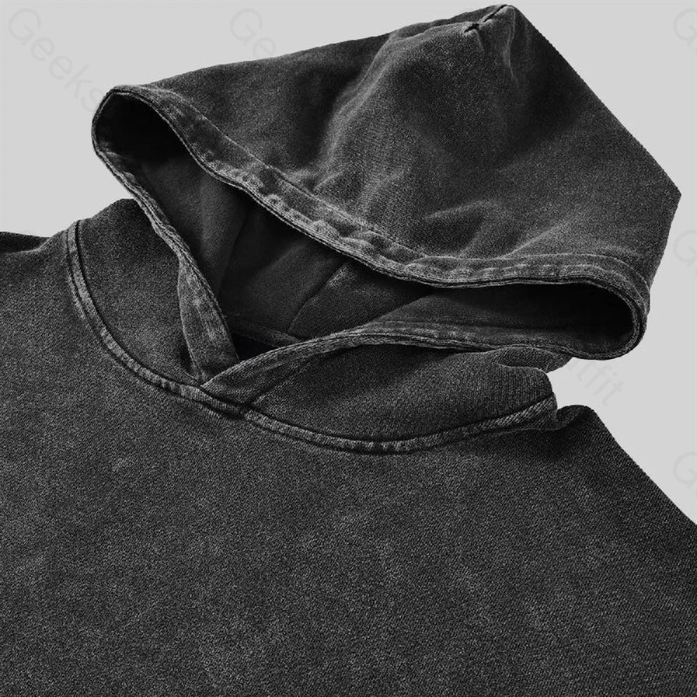 Two Suns of Fun Washed Hoodie
